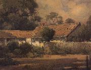 unknow artist An Old Farmhouse painting